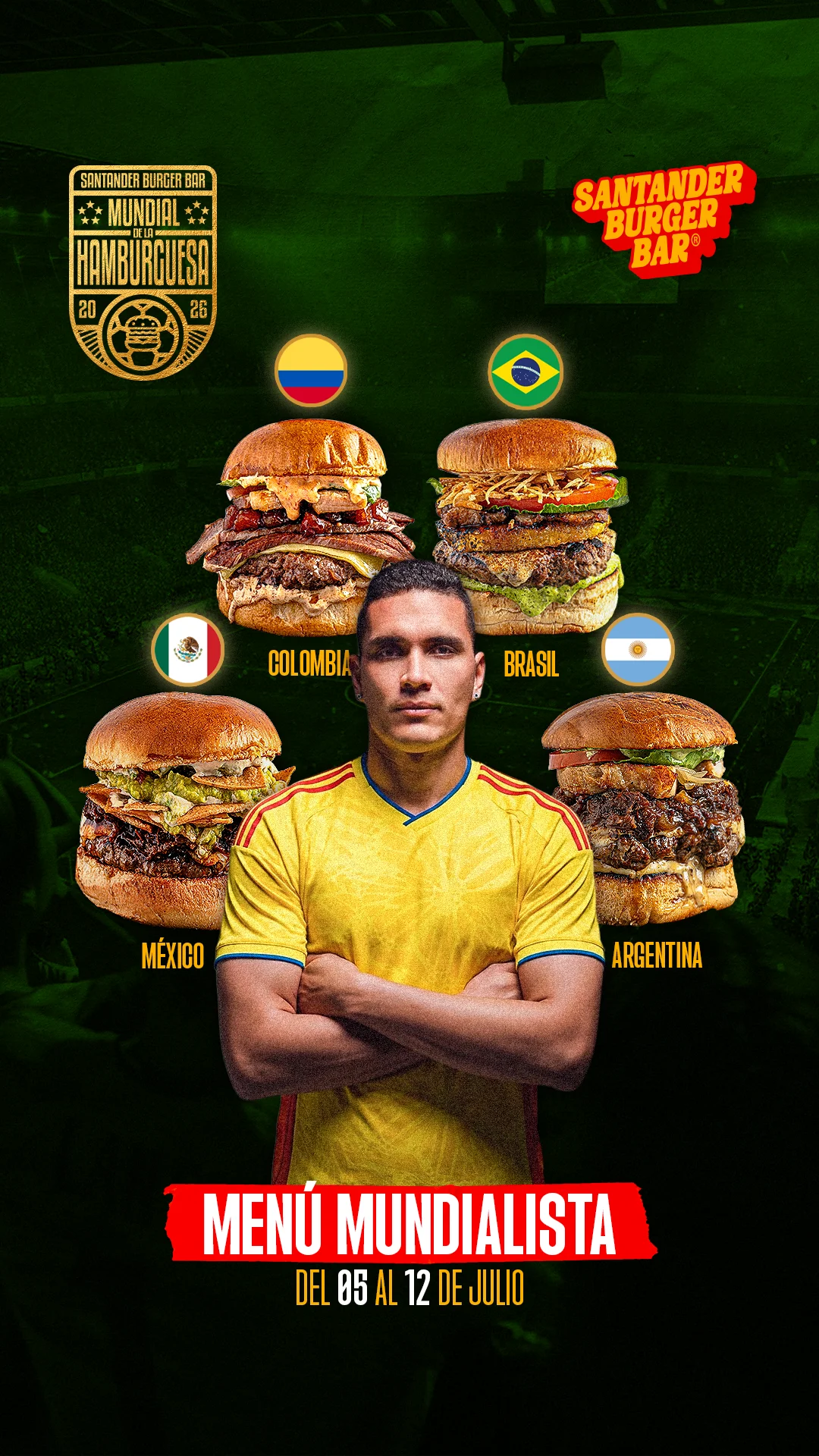 Bienvenidos al Mundial de la Hamburguesa Santander Burger Bar